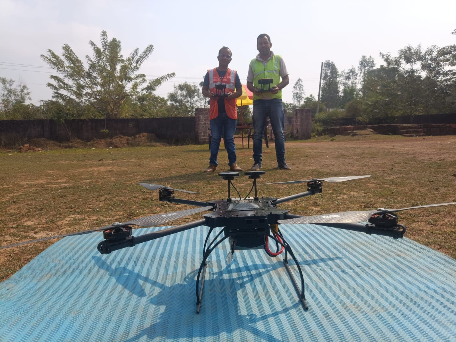 Survey & Mapping Quadcopter Launch Pad
